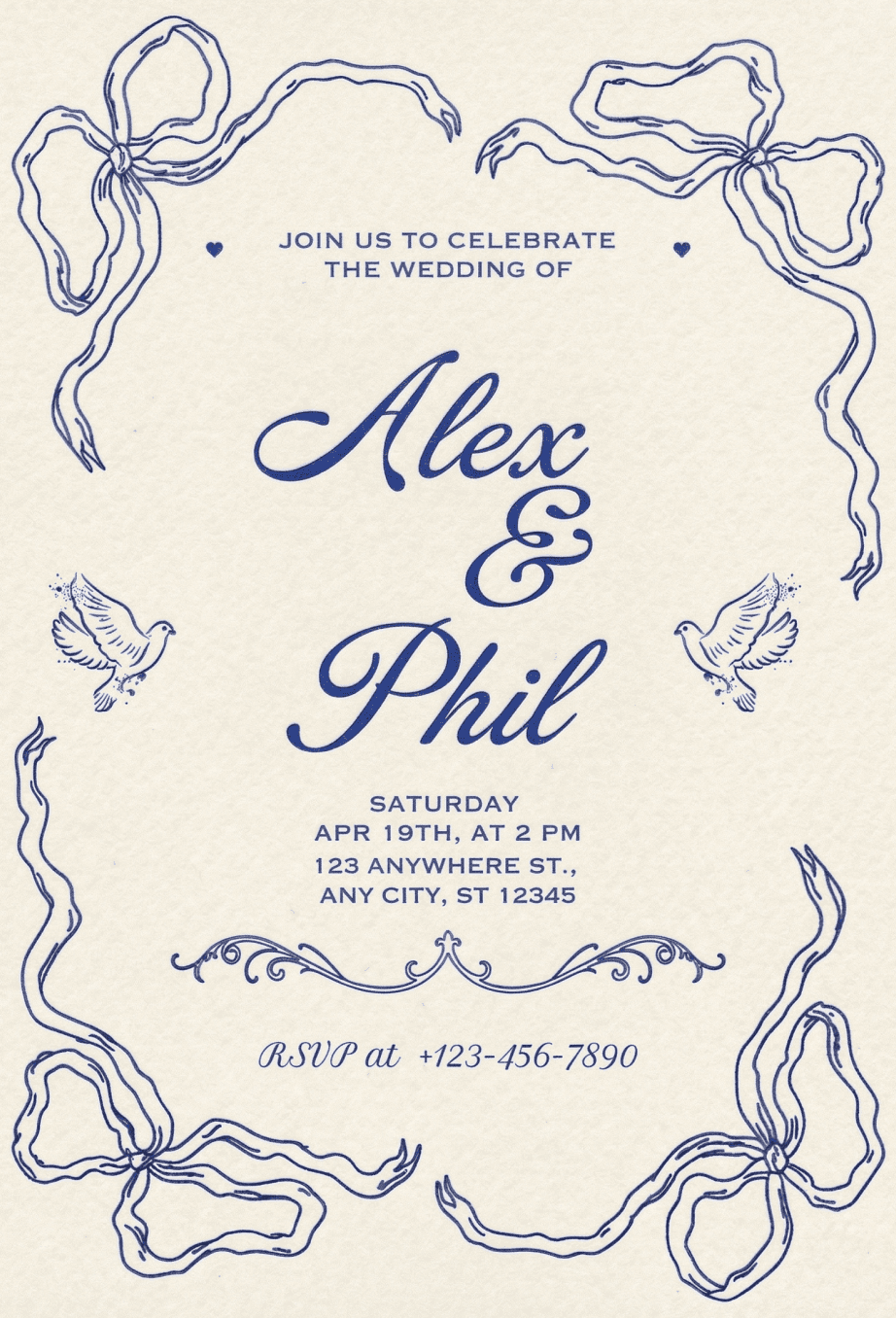 Wedding invitation card 7
